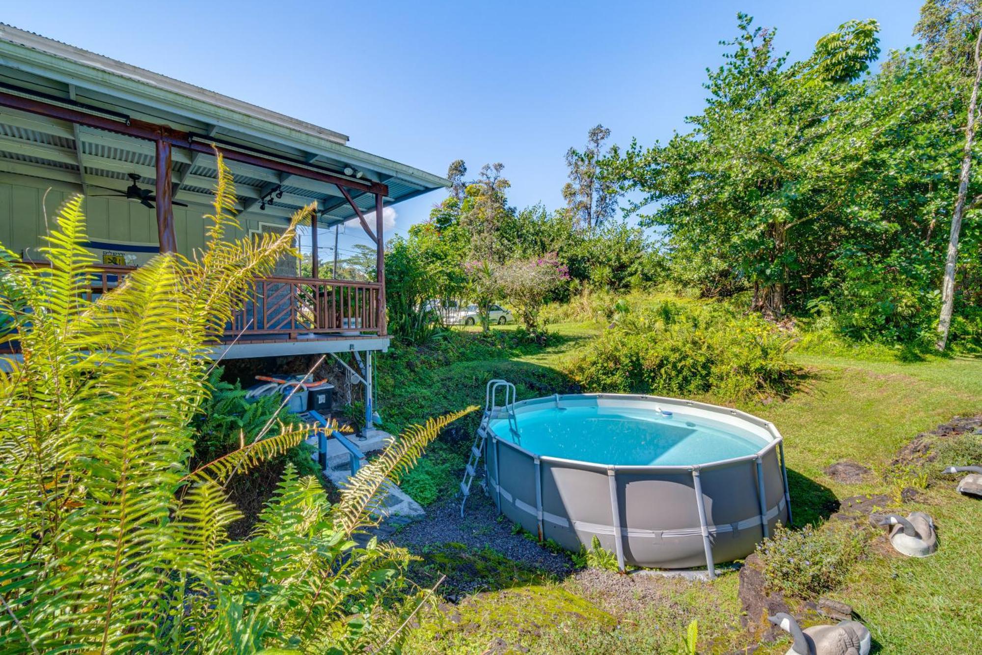Keaau Apartment On Beautiful Acre With Pool And Deck! Esterno foto